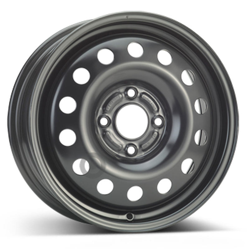 Cerchio KFZ ALCAR Steel Nero 4 fori 15\" 6X15 ET52.5 4x108