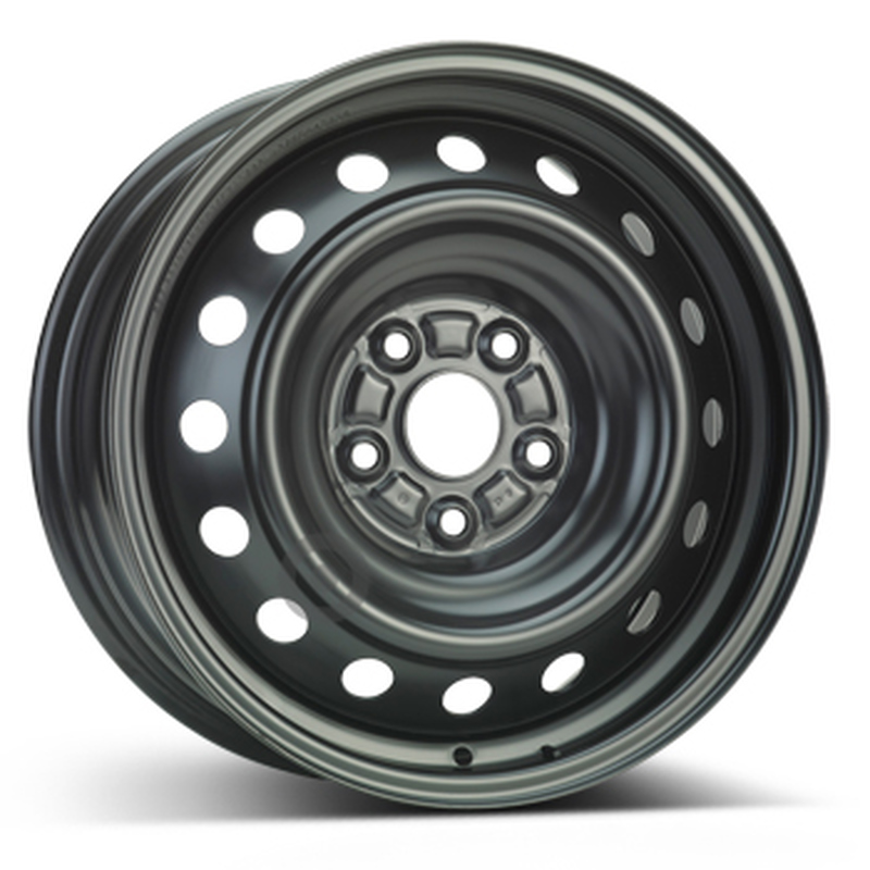 Cerchi in Lega KFZ ALCAR Steel Nero 5 fori 16\" 6.5X16 ET45 5x114.3
