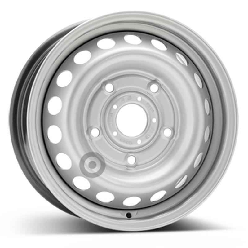 Cerchi in Lega Kfz alcar Steel Superpolish 5 fori 15\" 6.5X15 ET60 5x160