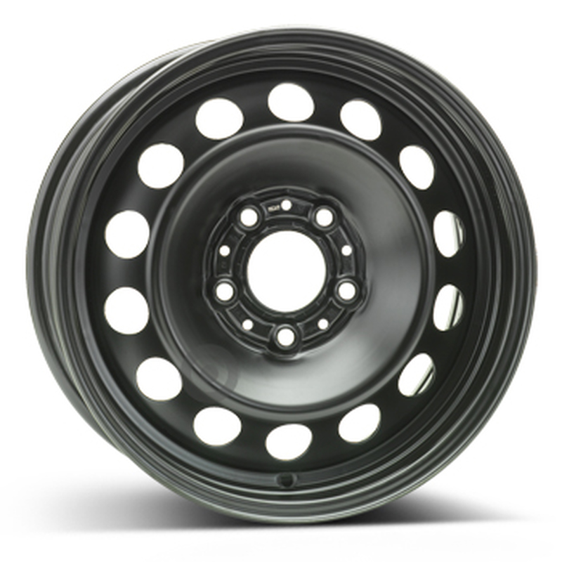 Cerchi in Lega KFZ ALCAR Steel Nero 5 fori 16\" 7X16 ET34 5x120