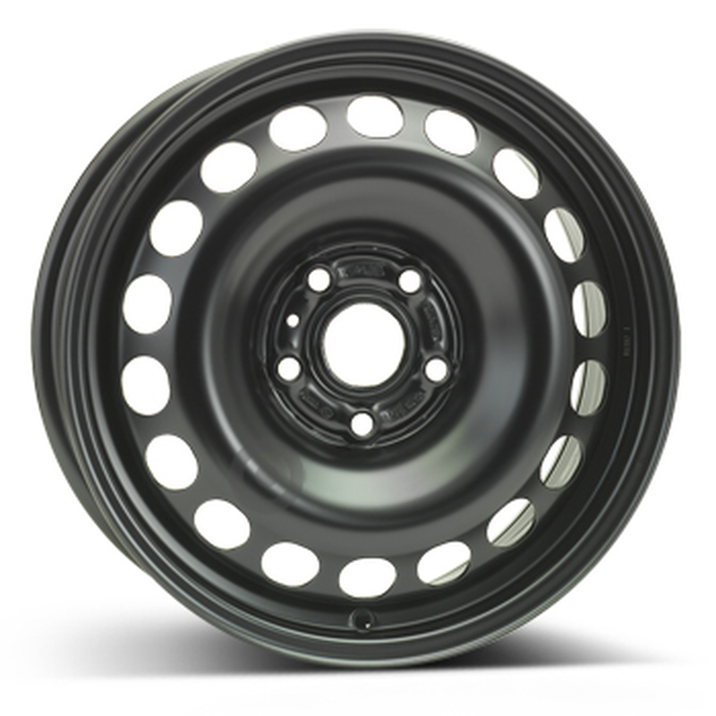 Cerchi in Lega KFZ ALCAR Steel Nero 5 fori 16\" 6.5X16 ET42 5x112