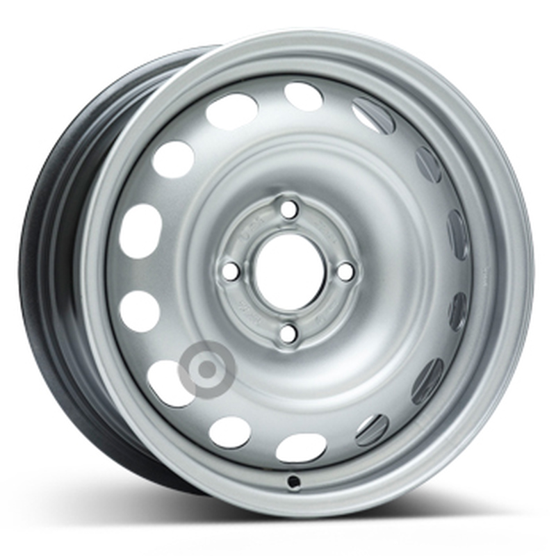 Cerchi in Lega Kfz alcar Steel Superpolish 4 fori 15\" 6.5X15 ET27 4x108