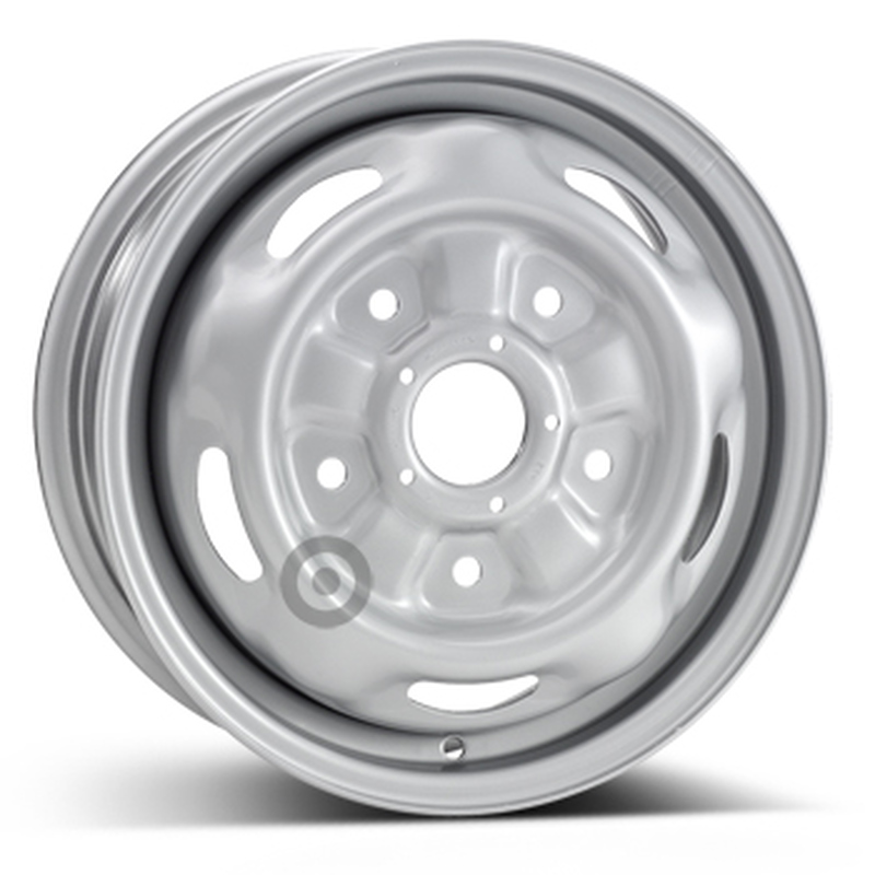 Cerchi in Lega KFZ ALCAR Steel Superpolish 5 fori 15\" 5.5X15 ET60 5x160