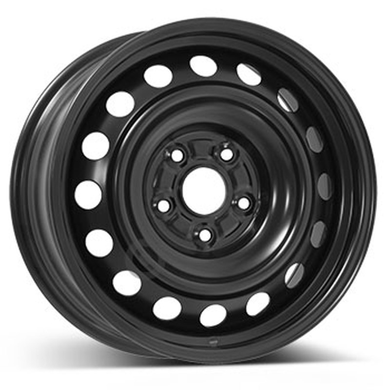 Cerchi in Lega KFZ ALCAR Steel Nero 5 fori 16\" 7X16 ET40 5x114.3