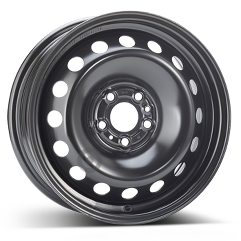 Cerchi in Lega Kfz alcar Steel Nero 5 fori 15\" 6X15 ET39 5x98