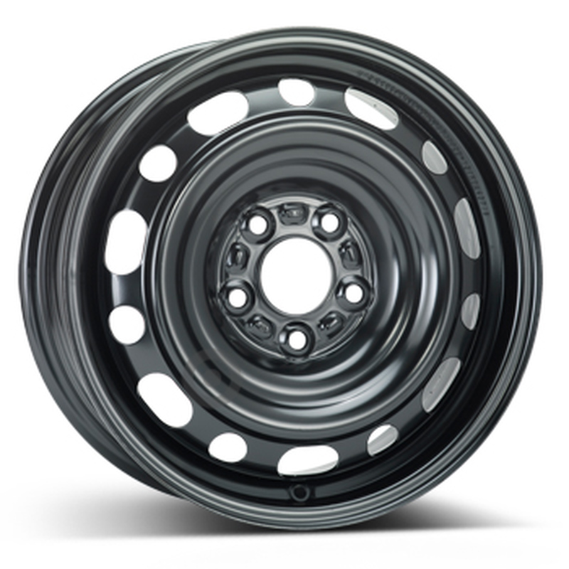 Cerchio KFZ ALCAR Steel Nero 5 fori 16\" 6.5X16 ET50 5x114.3