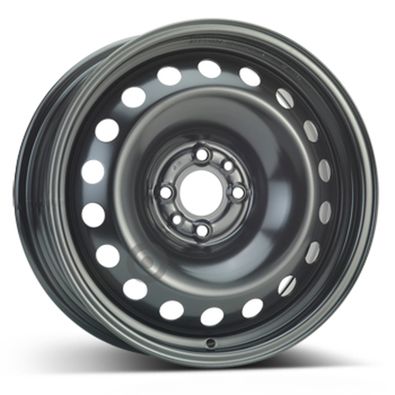 Cerchi in Lega Kfz alcar Steel Nero 4 fori 16\" 7X16 ET31 4x98