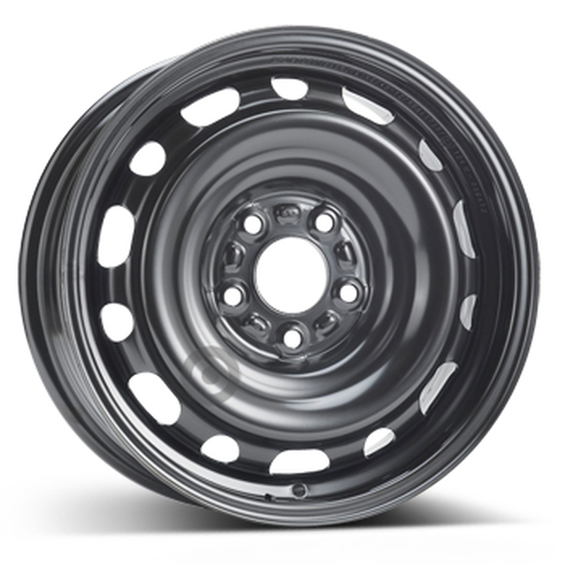 Cerchio KFZ ALCAR Steel Nero 5 fori 16\" 6.5X16 ET42 5x114.3
