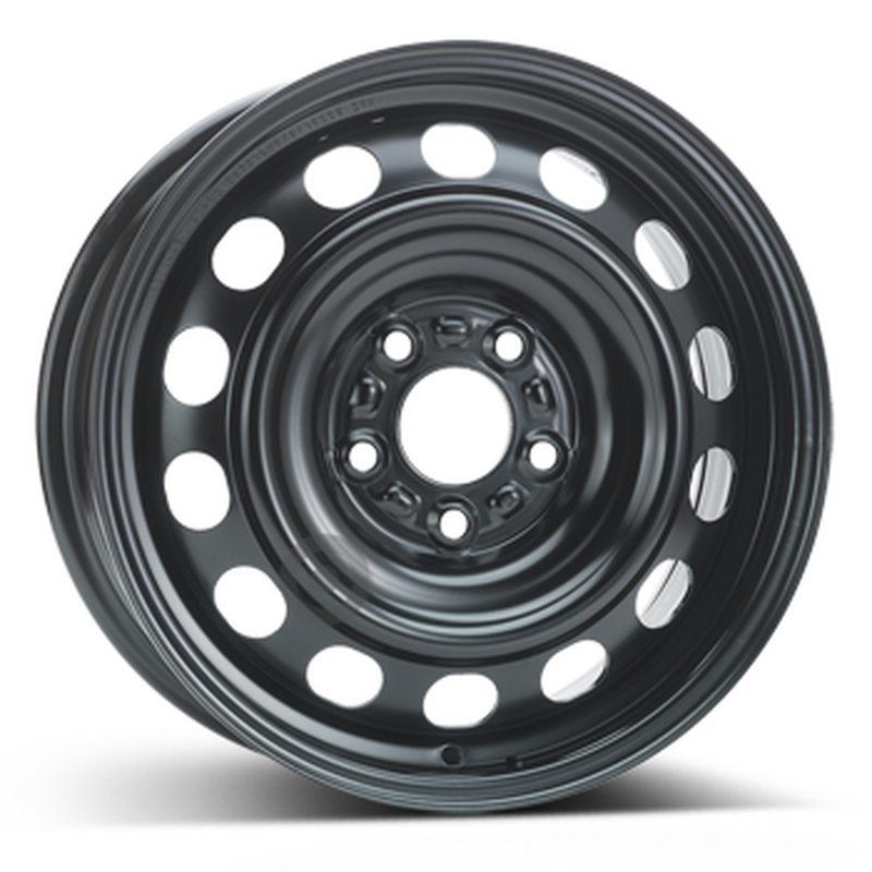 Cerchio KFZ ALCAR Steel Nero 5 fori 16\" 6.5X16 ET50 5x114.3