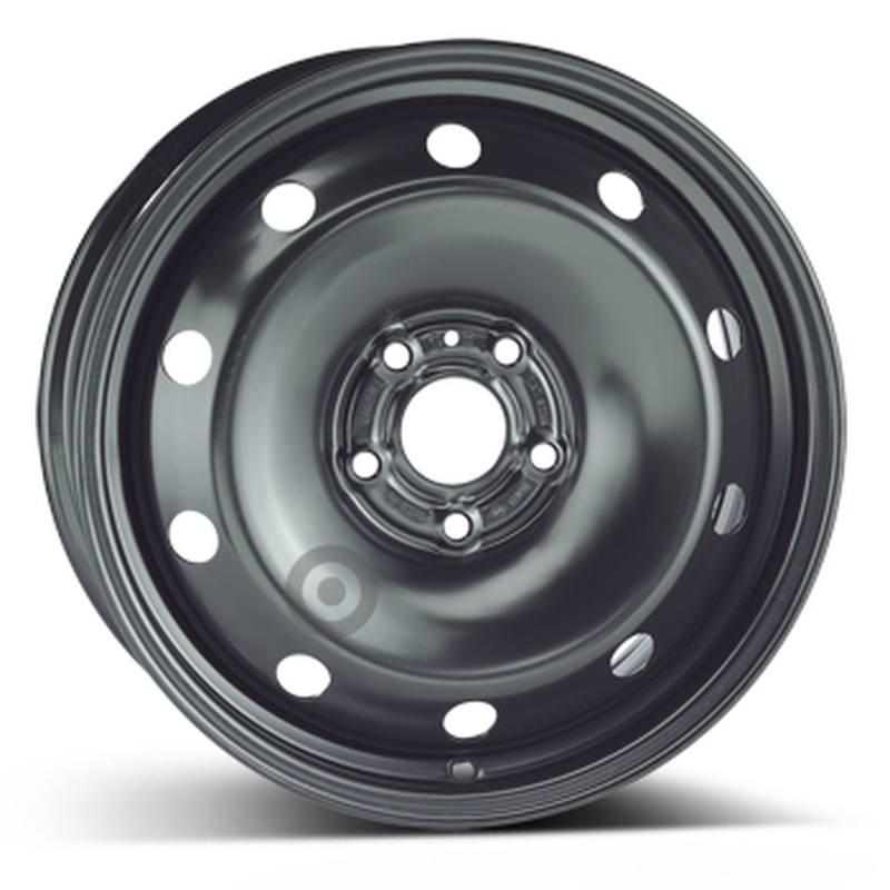 Cerchi in Lega KFZ ALCAR Steel Nero 5 fori 16\" 6.5X16 ET50 5x108