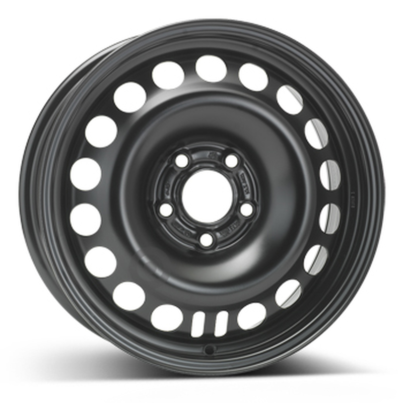 Cerchi in Lega KFZ ALCAR Steel Nero 5 fori 16\" 6.5X16 ET36 5x110