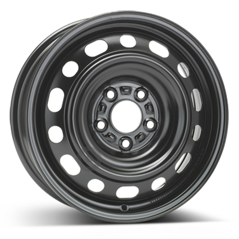 Cerchi in Lega KFZ ALCAR Steel Nero 5 fori 16\" 6X16 ET50 5x114.3
