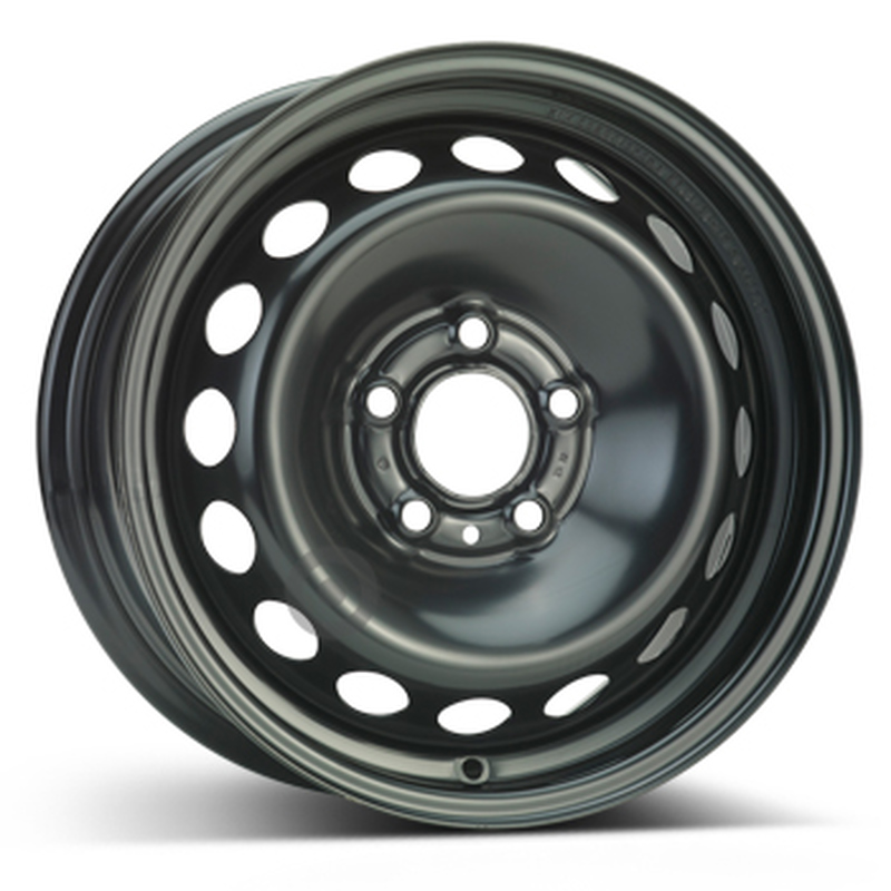 Cerchi in Lega KFZ ALCAR Steel Nero 5 fori 15\" 6.5X15 ET43 5x108