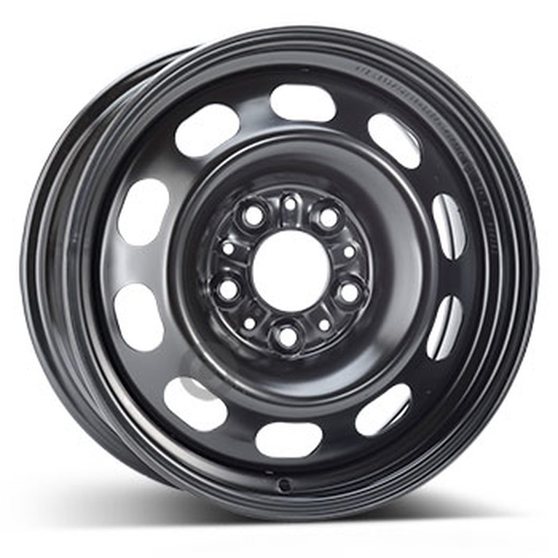 Cerchi in Lega KFZ ALCAR Steel Nero 5 fori 16\" 7X16 ET40 5x120