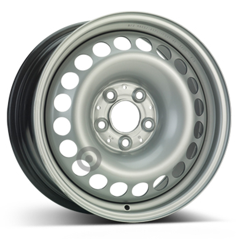 Cerchi in Lega Kfz alcar Steel Superpolish 5 fori 16\" 7.5X16 ET42 5x112
