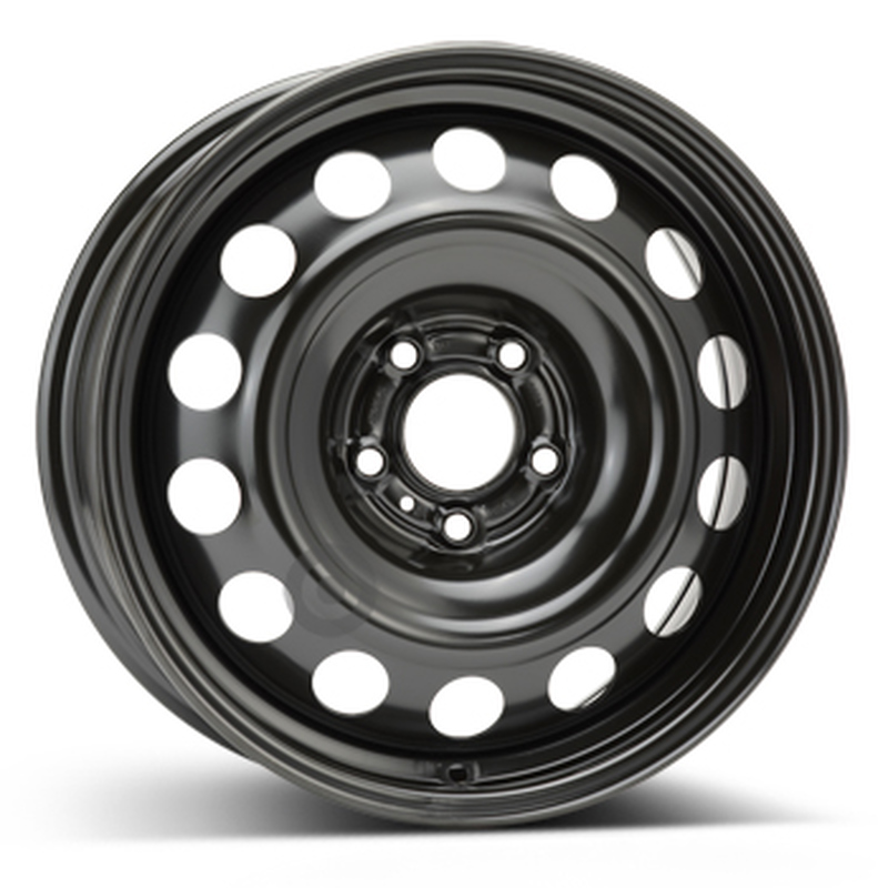Cerchi in Lega KFZ ALCAR Steel Nero 5 fori 16\" 7X16 ET47 5x108