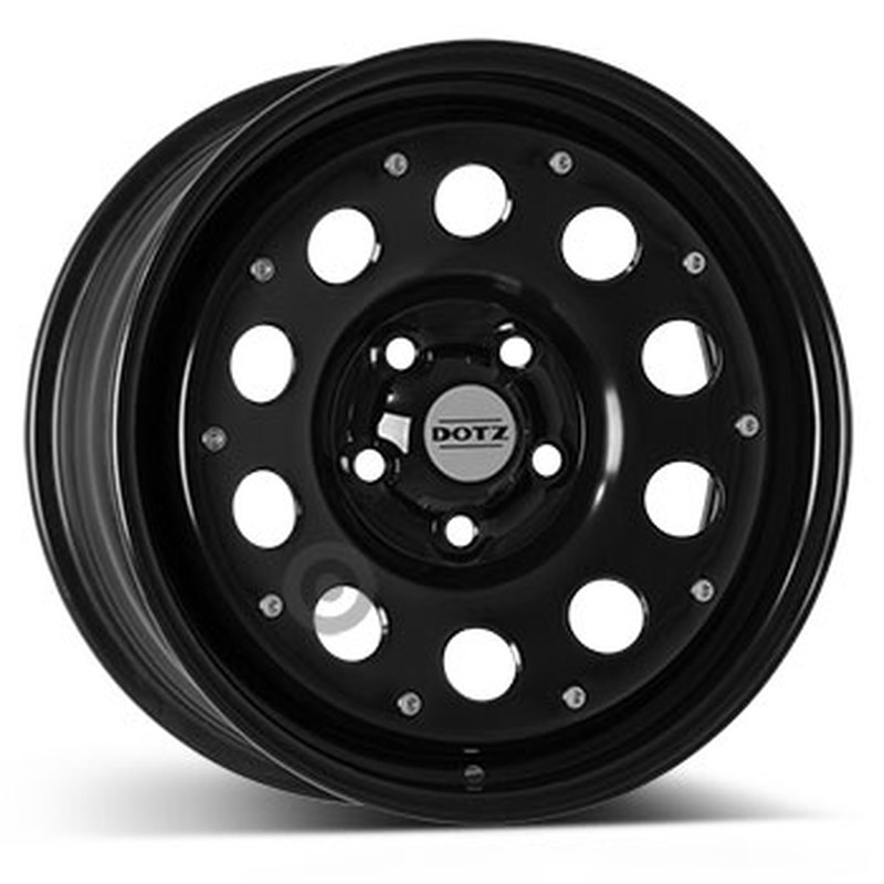 Cerchi in Lega KFZ ALCAR Steel Nero 5 fori 17\" 7X17 ET35 5x120