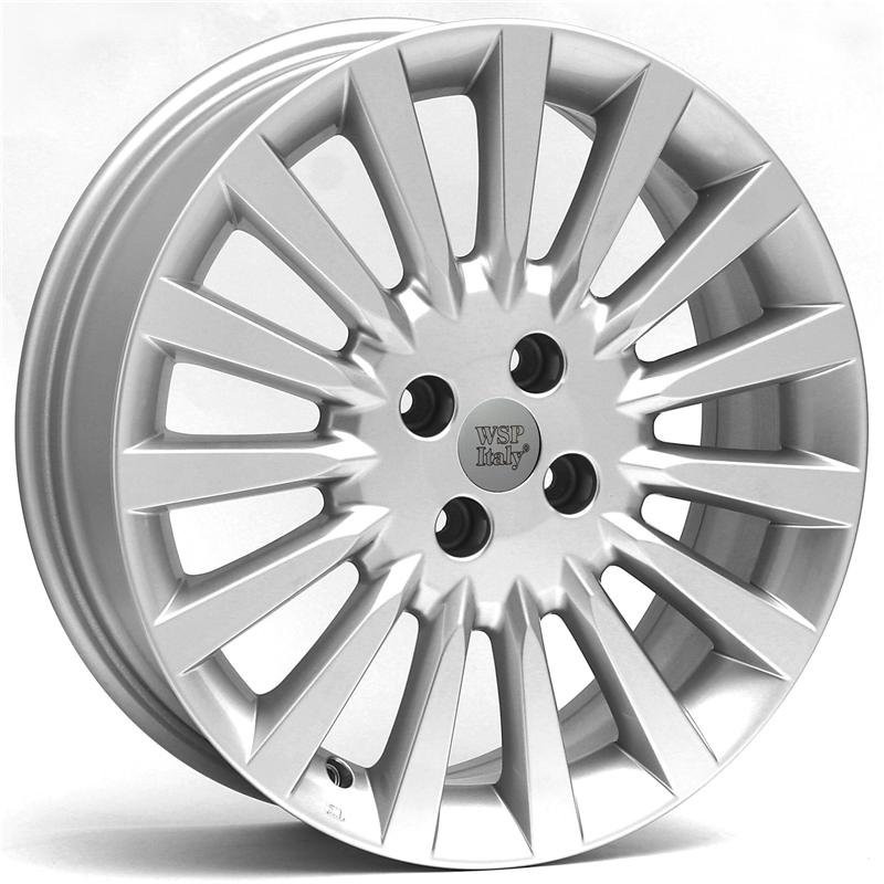 Cerchi in Lega WSP ITALY Arnia1fi44 Arnia Silver 4 fori 16\" 6X16 ET45 4x100