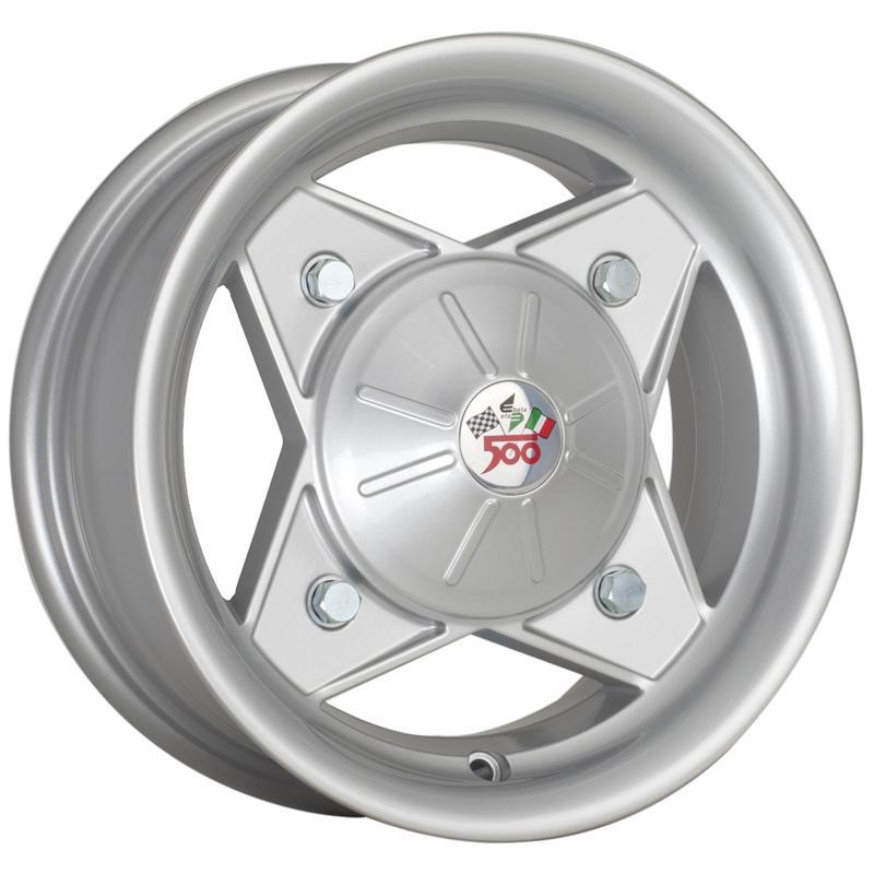 Cerchi in Lega ETA BETA Eb500 Silver 4 fori 12\" 5X12 ET26 4x190