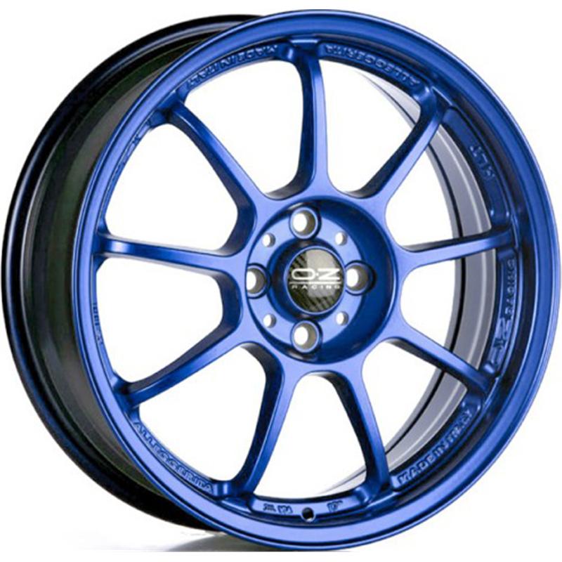 Cerchi in Lega OZ RACING Alleggerita Hlt 5f Matt Blue 5 fori 18\" 7.5X18 ET50 5x112