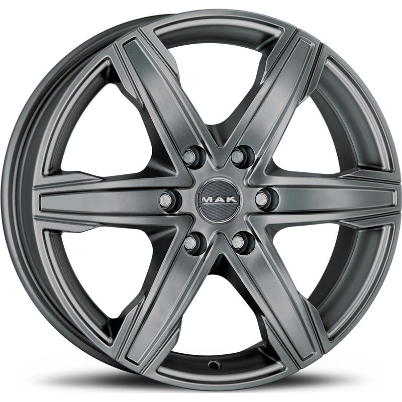 Cerchi in Lega MAK King6 M Titan 6 fori 16\" 6.5X16 ET20 6x139.7