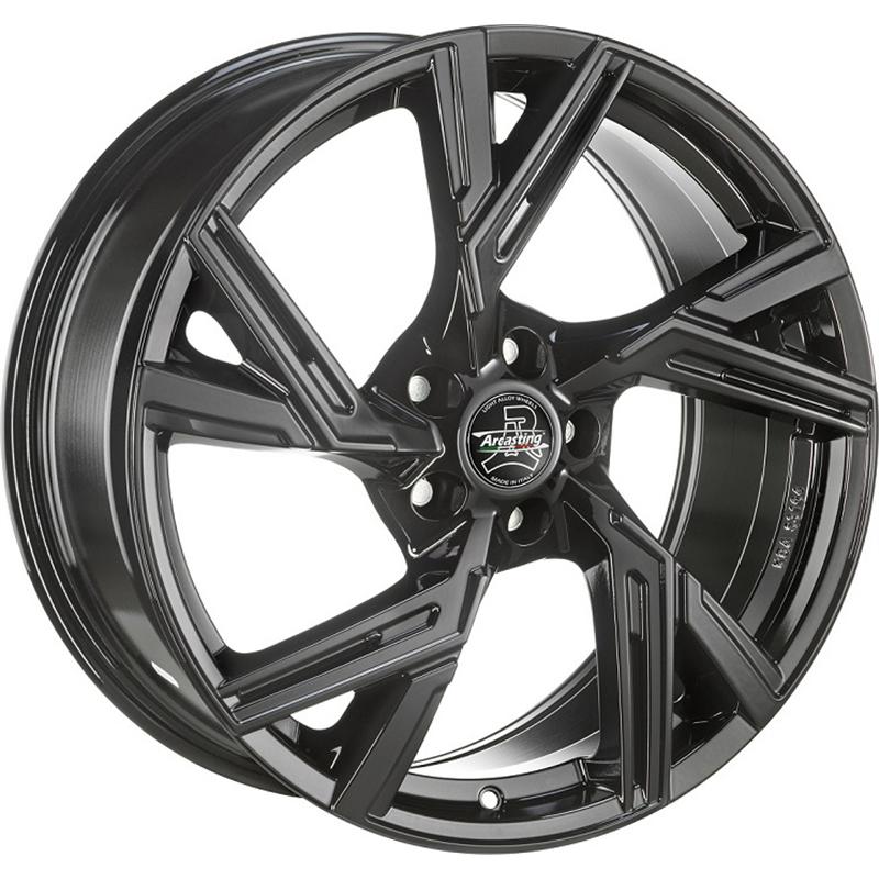 Cerchi in Lega Arcasting Enea Glossy Black 5 fori 18\" 8X18 ET43 5x112
