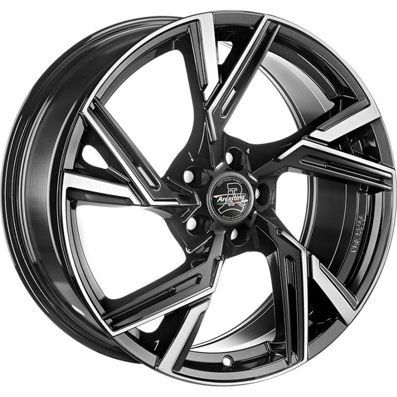 Cerchi in Lega Arcasting Enea Black Polished 5 fori 19\" 8.5X19 ET45 5x114.3