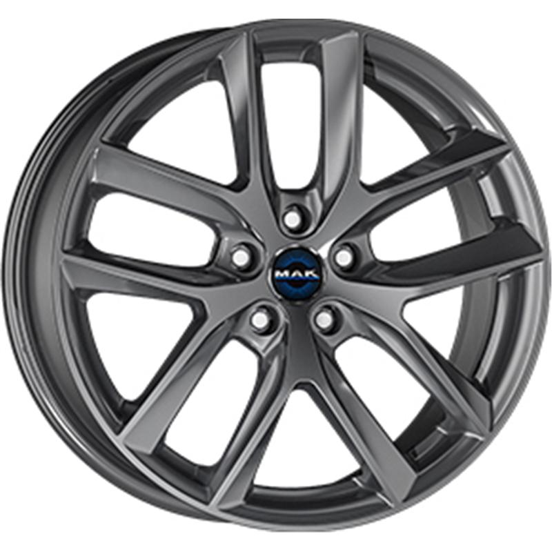 Cerchi in Lega Mak Voltage Gloss Gun Metal 5 fori 18\" 8.5X18 ET40 5x114.3