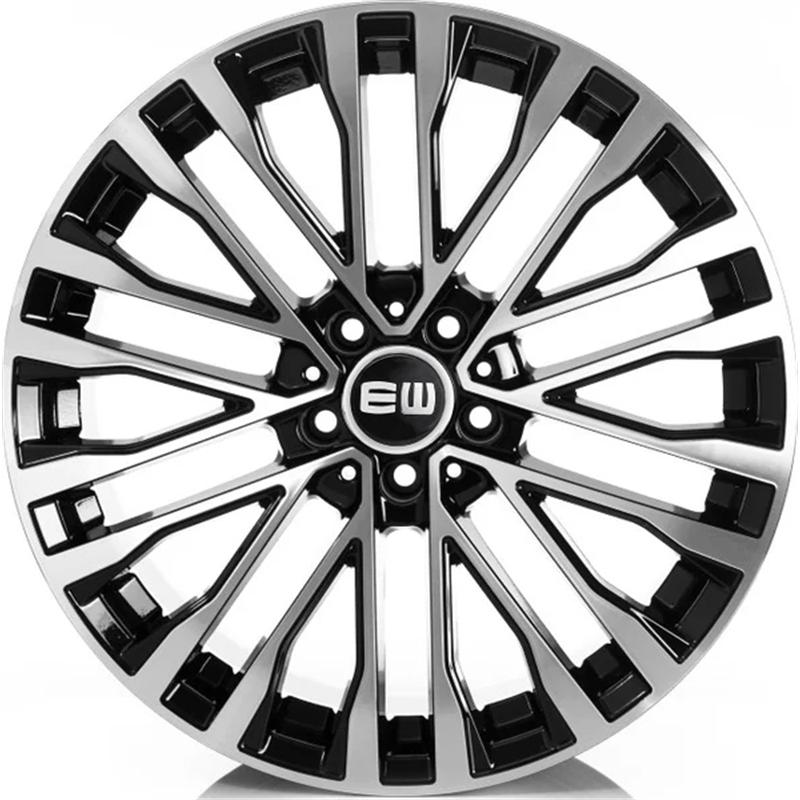 Cerchio EW Ew19 Sirius Black Polish 5 fori 20\" 8.5X20 ET42 5x112