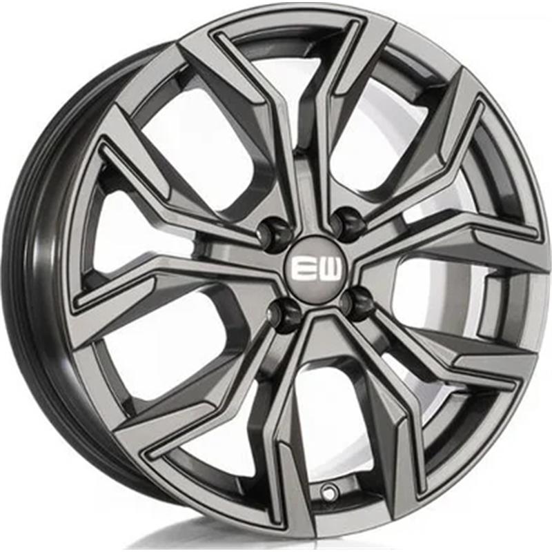 Cerchi in Lega EW Ej12 Vigor Palladium 4 fori 15\" 5.5X15 ET35 4x100