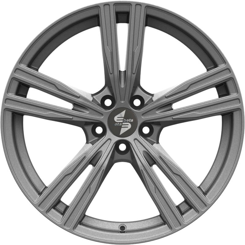 Cerchi in Lega ETA BETA Amos Matt Anthracite 5 fori 20\" 8.5X20 ET40 5x108