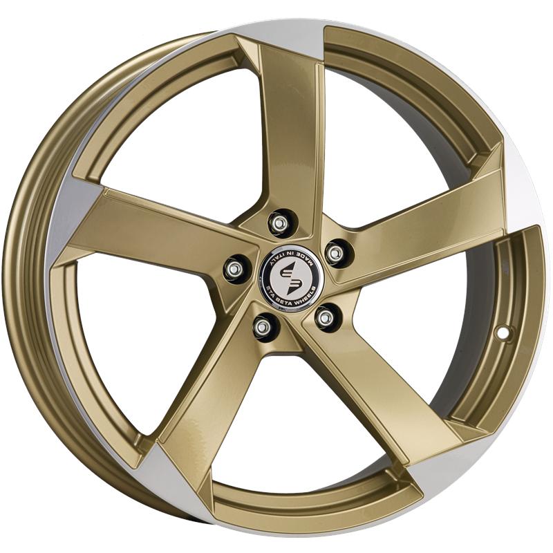 Cerchi in Lega ETA BETA Magic Matt Gold Special Edition 5 fori 19\" 8.5X19 ET25 5x112