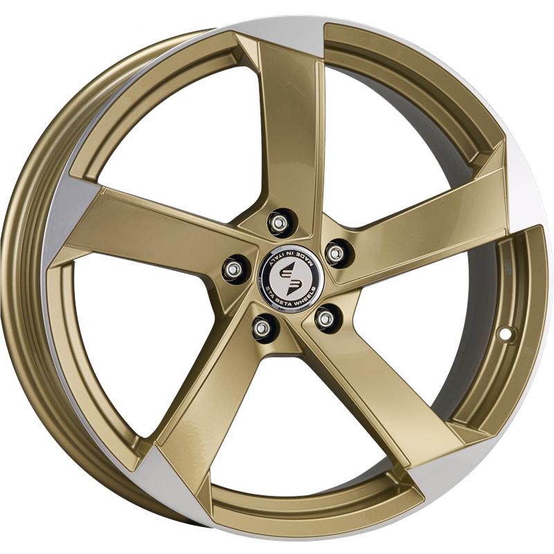Cerchi in Lega ETA BETA Magic Shiny Gold Special Edition 5 fori 19\" 8.5X19 ET47 5x112