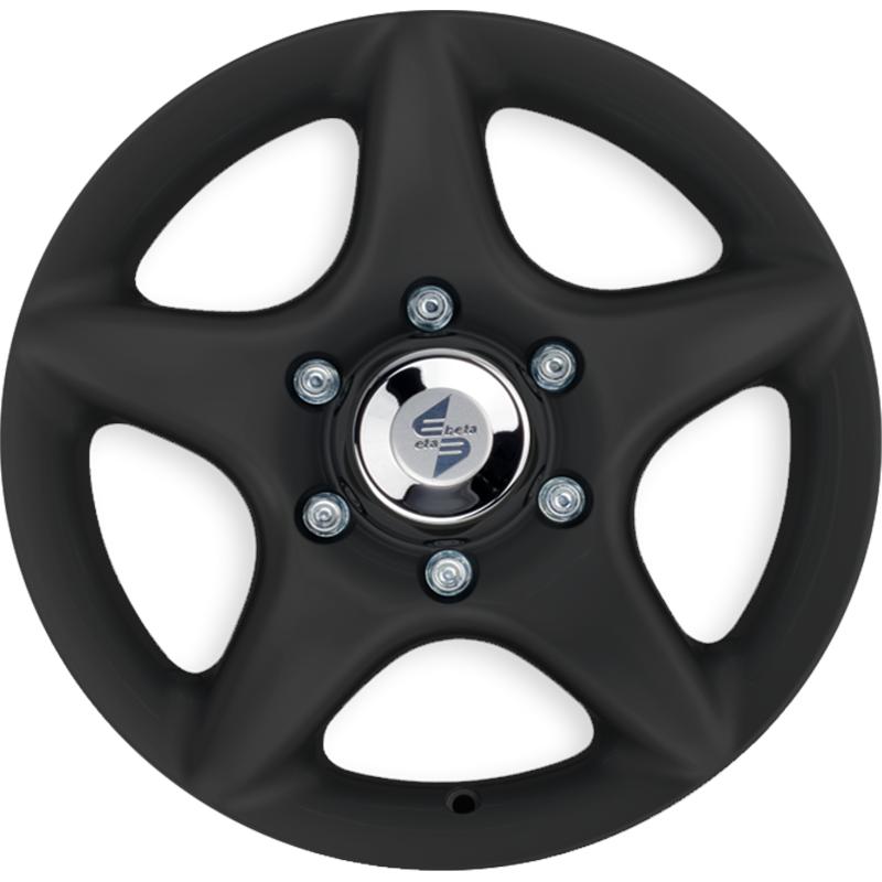 Cerchi in Lega ETA BETA Safari Matt Black 5 fori 15\" 7X15 ET16 5x139.7