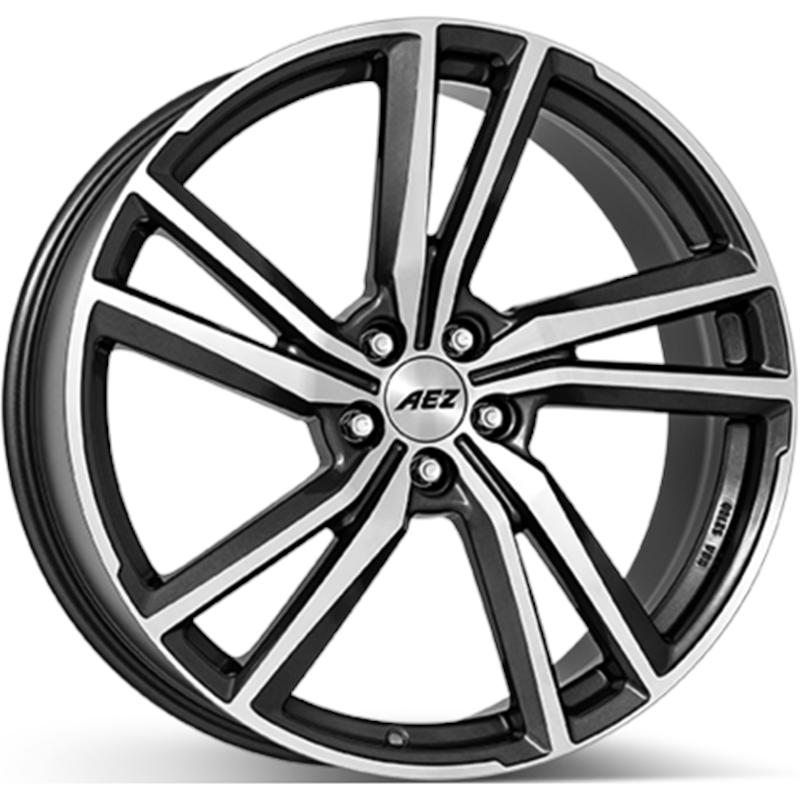 Cerchi in Lega Aez North Gun Metallic Mirror 5 fori 18\" 7.5X18 ET50.5 5x108