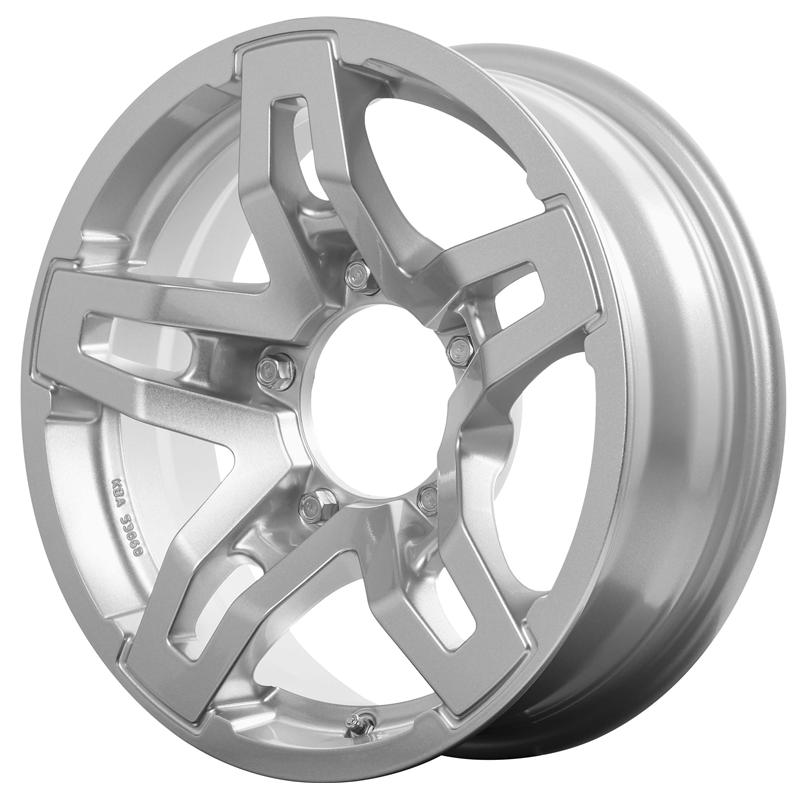 Cerchi in Lega Mim Safari Kristal Silver 5 fori 15\" 5.5X15 ET5 5x139.7