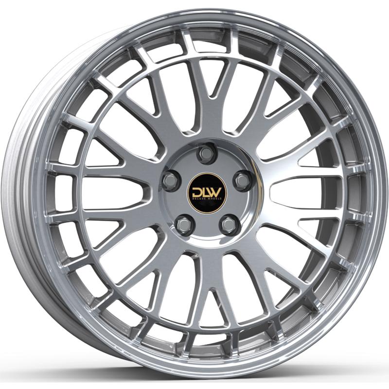 Cerchi in Lega ETA BETA Unit Shiny Silver Full Polish 5 fori 19\" 8.5X19 ET45 5x112