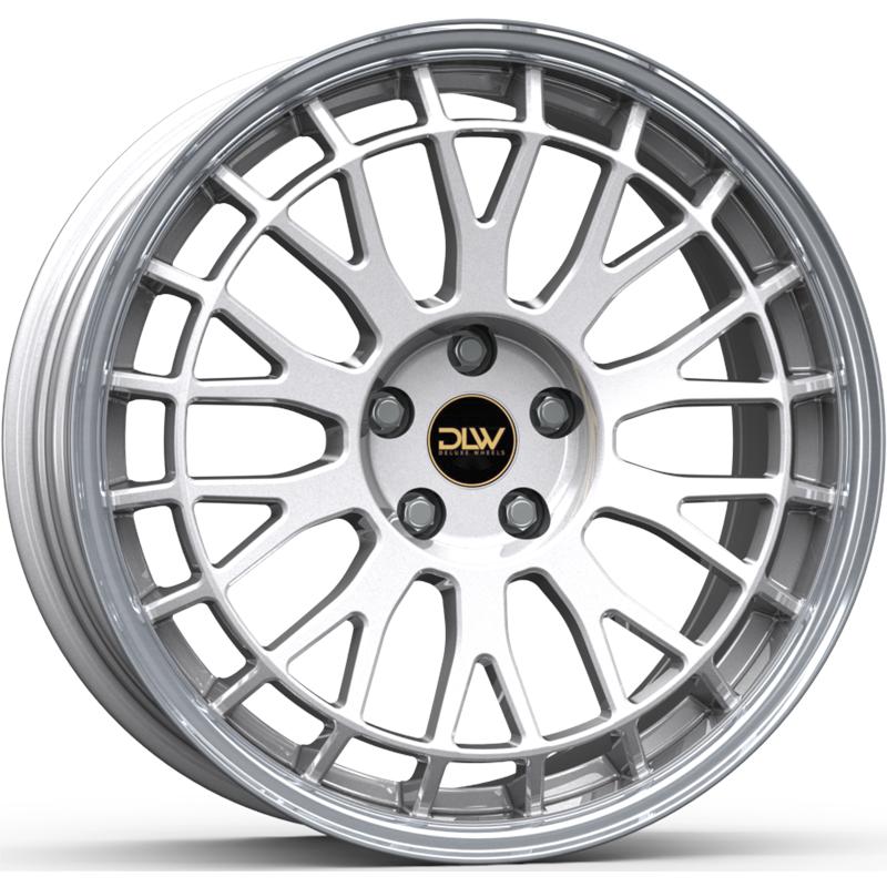 Cerchi in Lega ETA BETA Unit Shiny Silver Lip Polish 5 fori 19\" 8.5X19 ET45 5x112