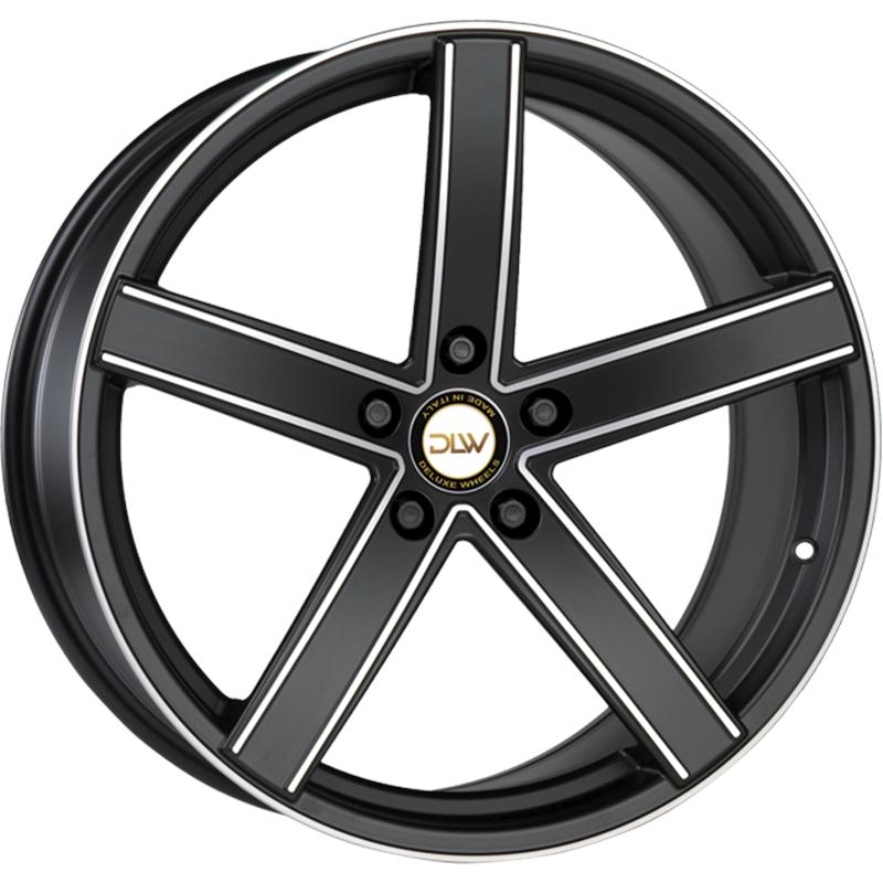 Cerchi in Lega Eta beta UroS-K Matt Black Full Polish 5 fori 19\" 8.5X19 ET35 5x112