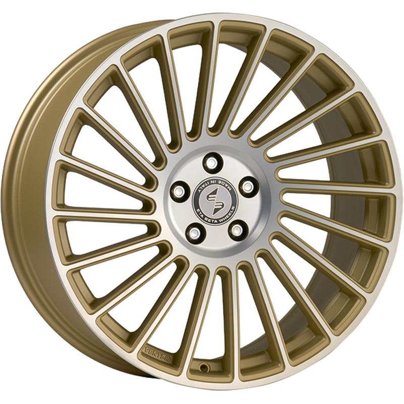 Cerchi in Lega Eta beta VentI-R Matt Gold Full Polish 5 fori 19\" 8.5X19 ET25 5x108