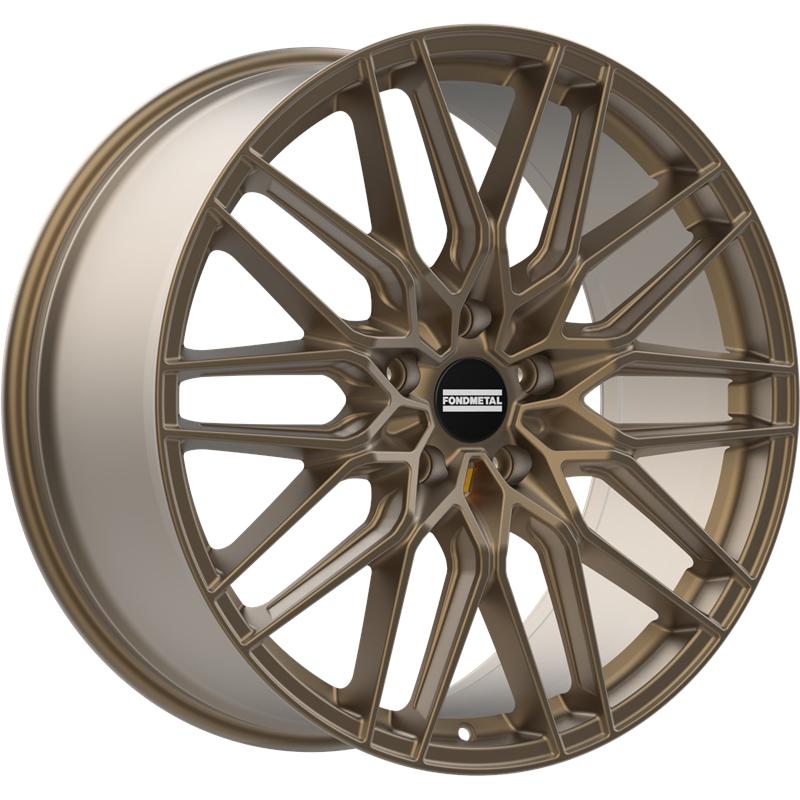 Cerchi in Lega Fondmetal Cratos Braun Matt 5 fori 22\" 10X22 ET21 5x112