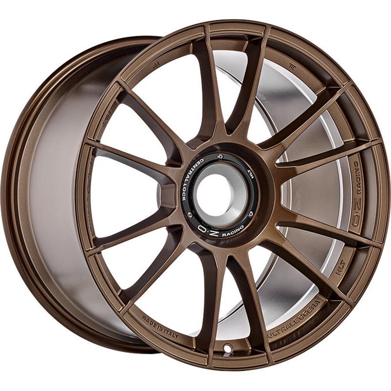 Cerchi in Lega OZ RACING Ultraleggera Hlt cl Matt Bronze 15 fori 19\" 12X19 ET48 15x130