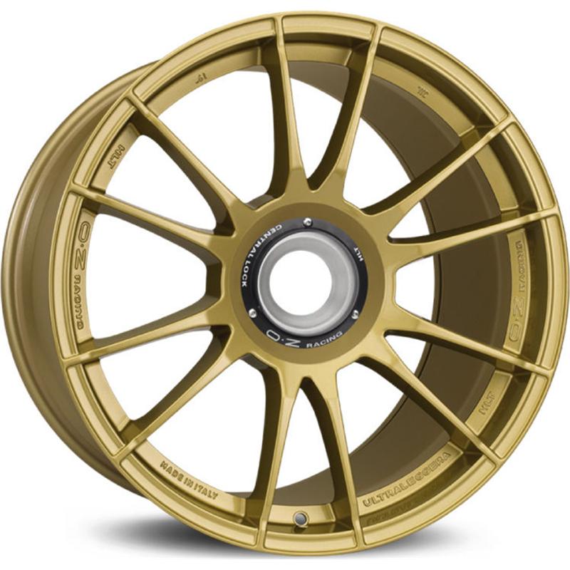 Cerchi in Lega OZ RACING Ultraleggera Hlt cl Race Gold 15 fori 19\" 12X19 ET48 15x130