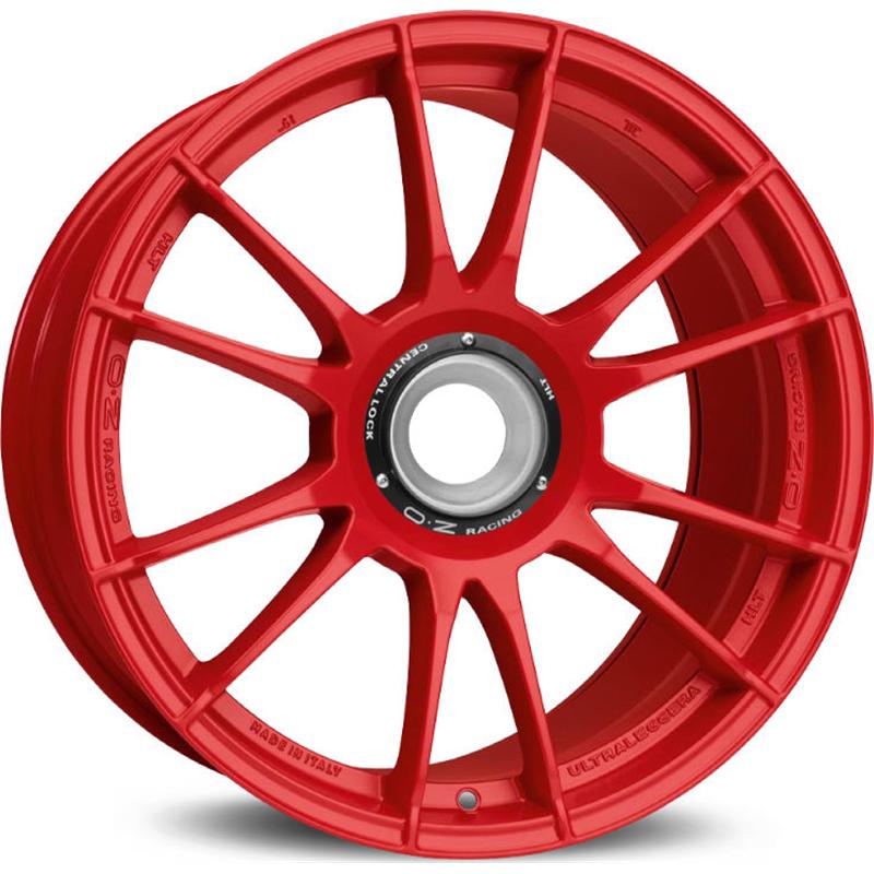 Cerchi in Lega OZ RACING Ultraleggera Hlt cl Red 15 fori 19\" 9X19 ET47 15x130