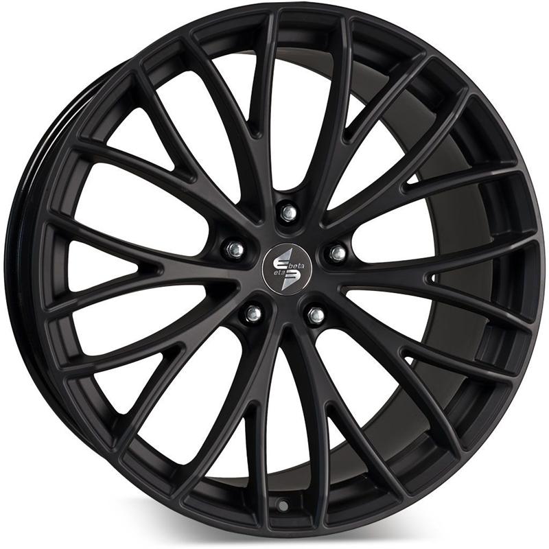 Cerchi in Lega Eta beta PiumA-C Matt Black 5 fori 18\" 8X18 ET44 5x112