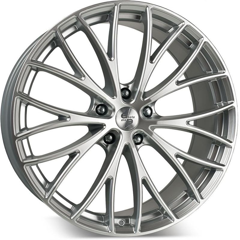 Cerchi in Lega Eta beta PiumA-C Silver 5 fori 18\" 8X18 ET45 5x112