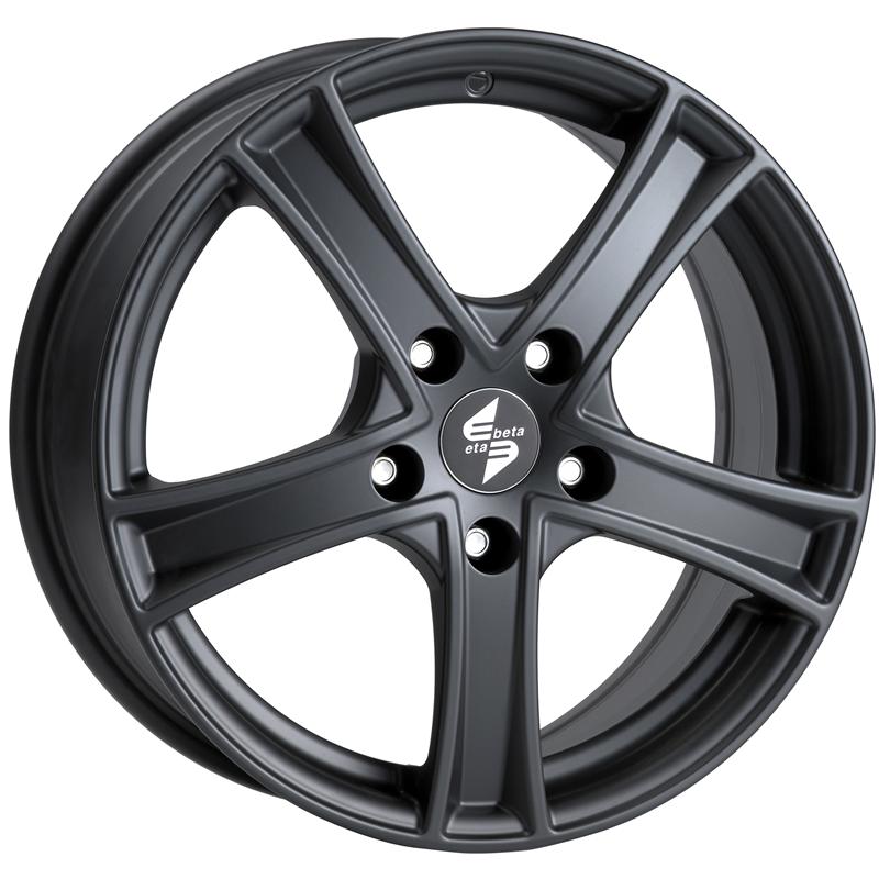Cerchi in Lega ETA BETA OG-1 Matt Black 4 fori 15\" 6.5X15 ET38 4x108