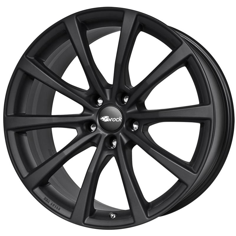 Cerchi in Lega Brock B32 Shiny Dark 5 fori 19\" 7.5X19 ET49.5 5x114.3