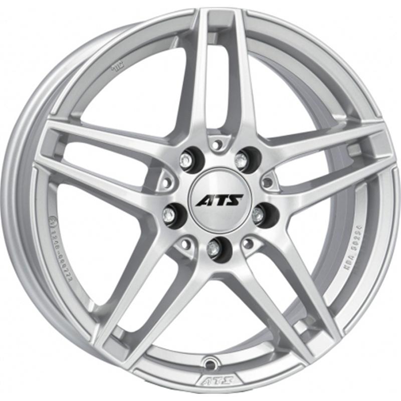 Cerchi in Lega Ats Mizar Polar Silber 5 fori 17\" 7.5X17 ET36 5x112