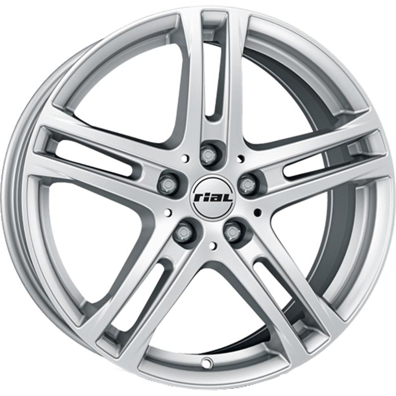 Cerchi in Lega RIAL Bavaro Polar Silber 5 fori 16\" 6.5X16 ET38 5x114.3